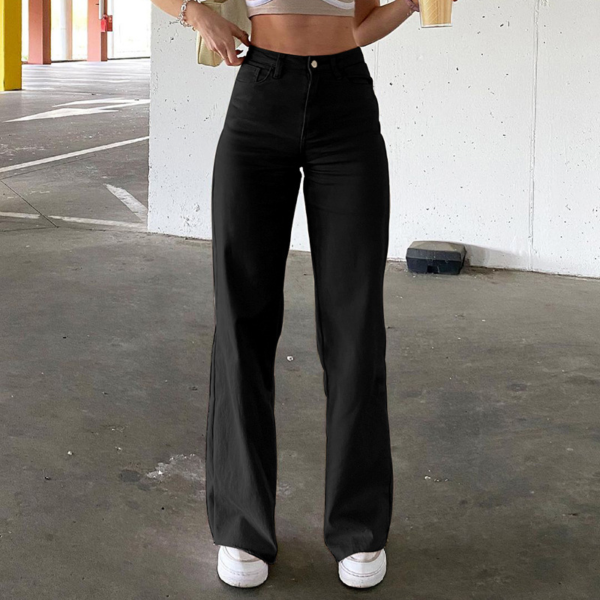 Spice Girl: Style High Waist Slim Jeans Bell Bottoms