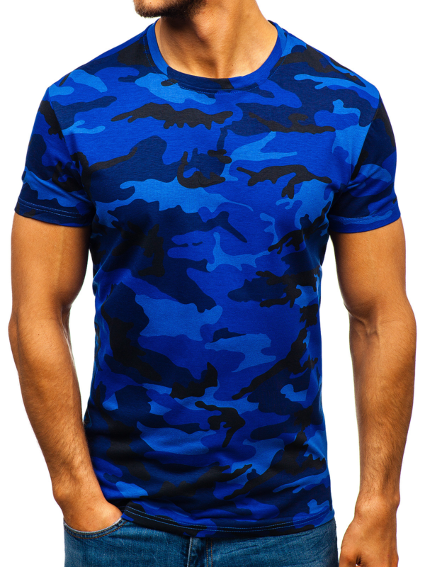 Digital Printing Camouflage Round Neck Casual Short Sleeve - Image 7